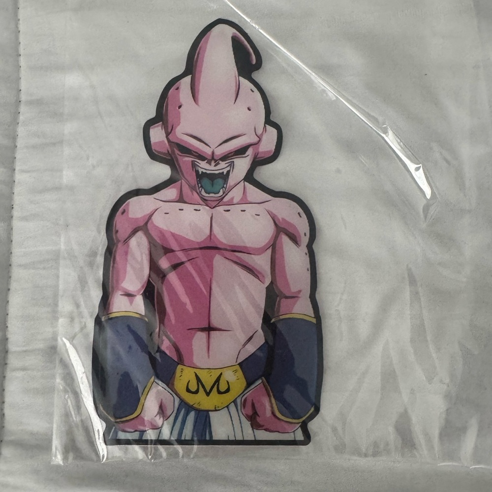 Pink Anime Character Sticker